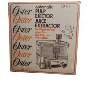 Vintage Oster Juicer Extractor Model 362-04 in Box NOS